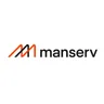 Logo Manserv — cliente parceiro da Dronewash em operações com drone